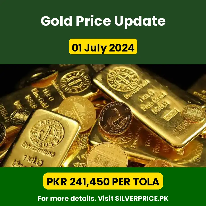 01 July 2024 - Gold Price in Pakistan