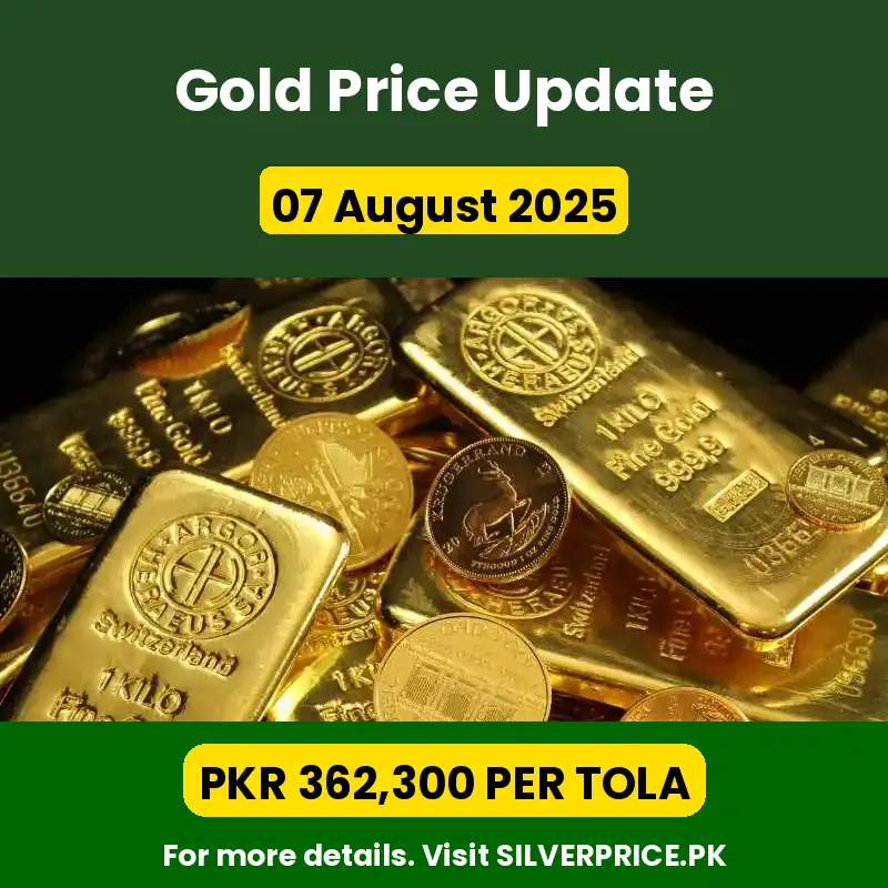 07 August 2025 - Gold Price in Pakistan